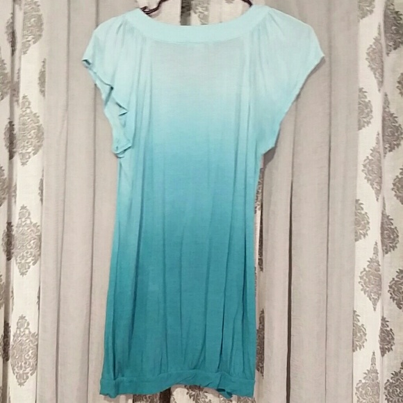 Flowy summer top sz L - Picture 4 of 4