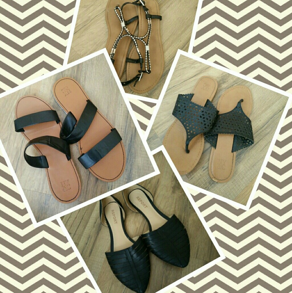 4 Pairs of Versatile Sandals!