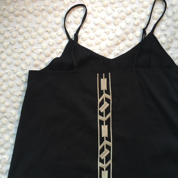 THML embroidered tribal Aztec spaghetti strap - Picture 5 of 7