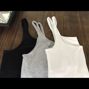 Three (3) J.Crew "Perfect-fit Tank Tops"