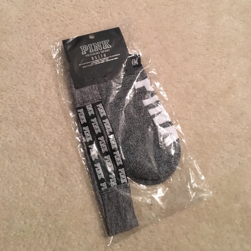V.S. PINK sock and headband set new in package