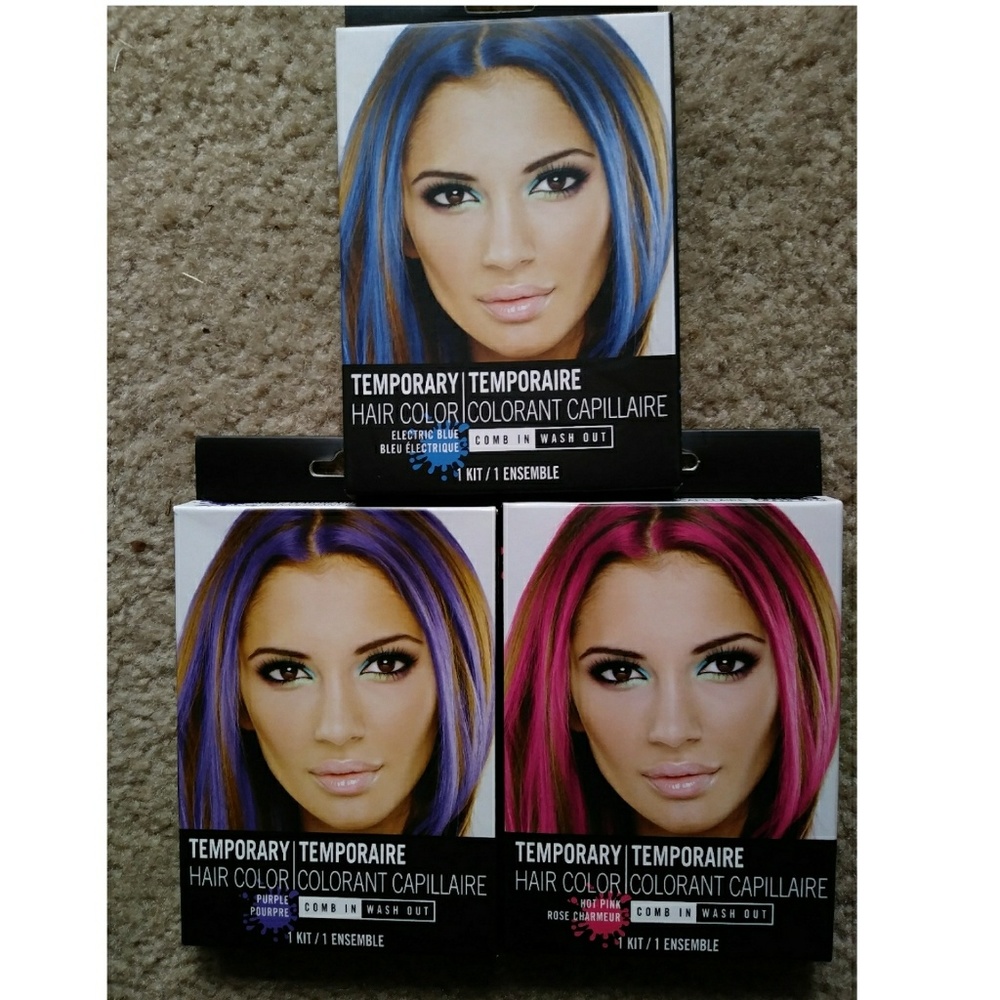 🆕🆕Super fun 3 pack of temporary hair color🆕🆕