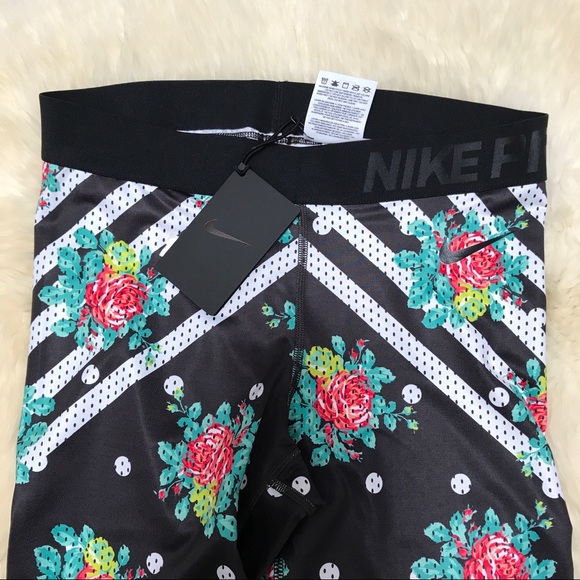 Nike Pro Midnight Floral Leggings - Picture 4 of 4