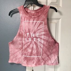 NWOT The 1975 Pink Tie-Dye Tank Top