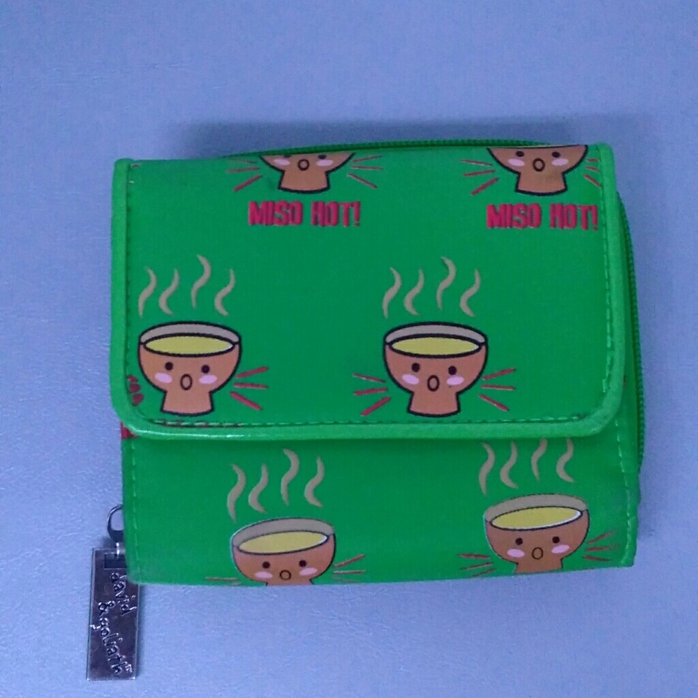 NWT Stupid Factory miso hot wallet