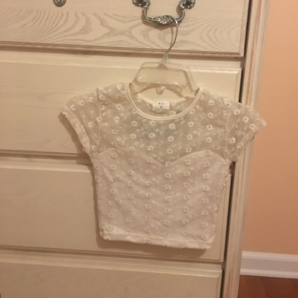 Urban Outfitters Lace Crop Top