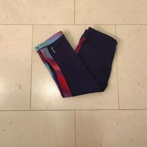 Reebok colored cropped leggings