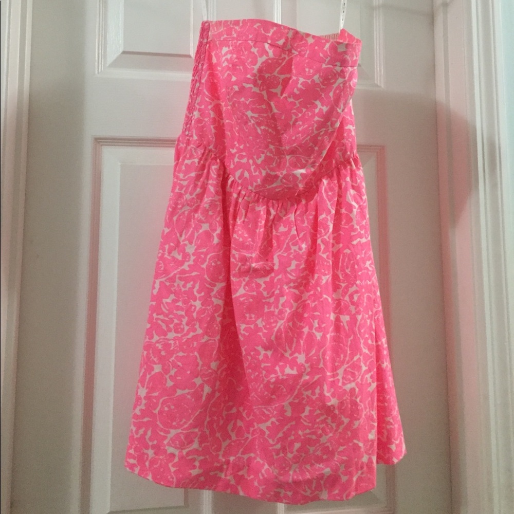 Strapless Lilly Pulitzer dress
