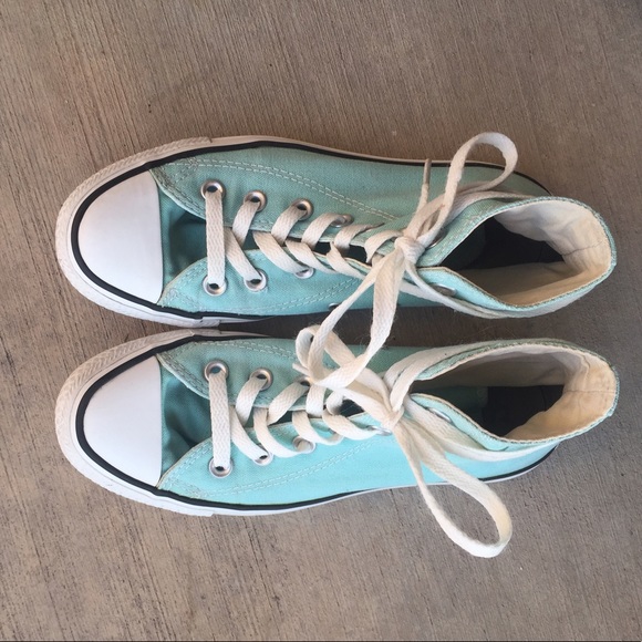 Mint Green Converse - Picture 2 of 3