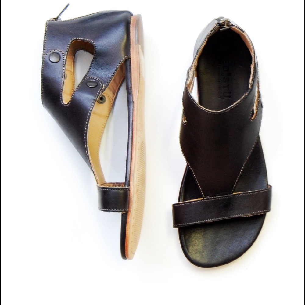 Soto Leather Strappy SANDAL Gladiator Artisanal - Picture 2 of 6