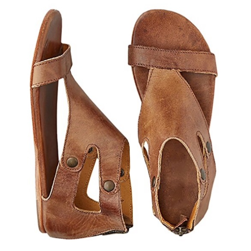 Soto Leather Strappy SANDAL Gladiator Artisanal - Picture 5 of 6