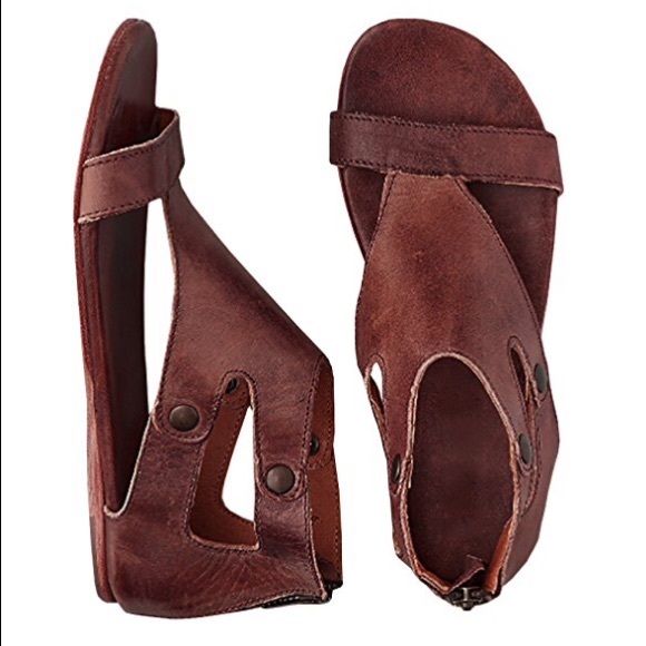 Soto Leather Strappy SANDAL Gladiator Artisanal - Picture 4 of 6