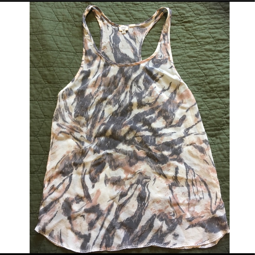 Aritzia Wilfred Silk Tank