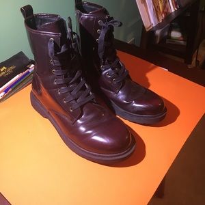 Combat and Moto boots