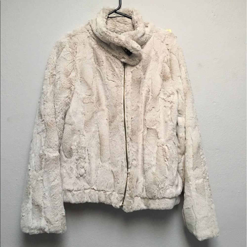 Faux fur jacket