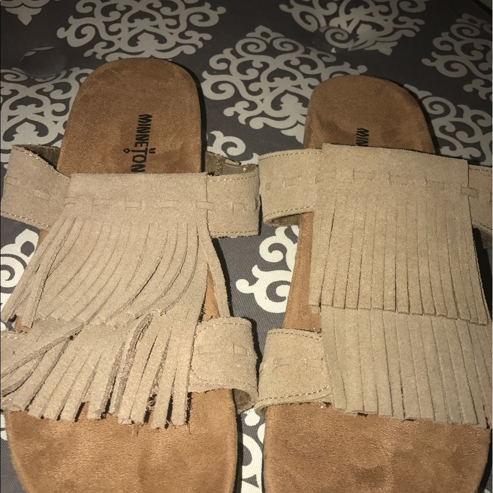 Minnetonka Suede Sandals