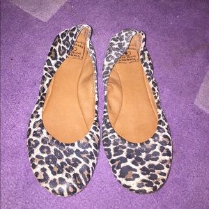 Lucky Brand cheetah flats