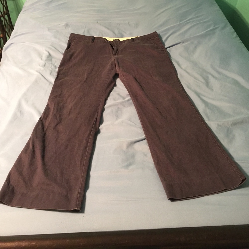 Blue khaki pants