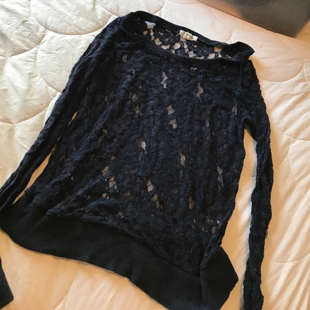 Lacey long sleeve!