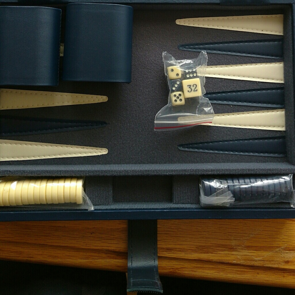 Brand new backgammon board game