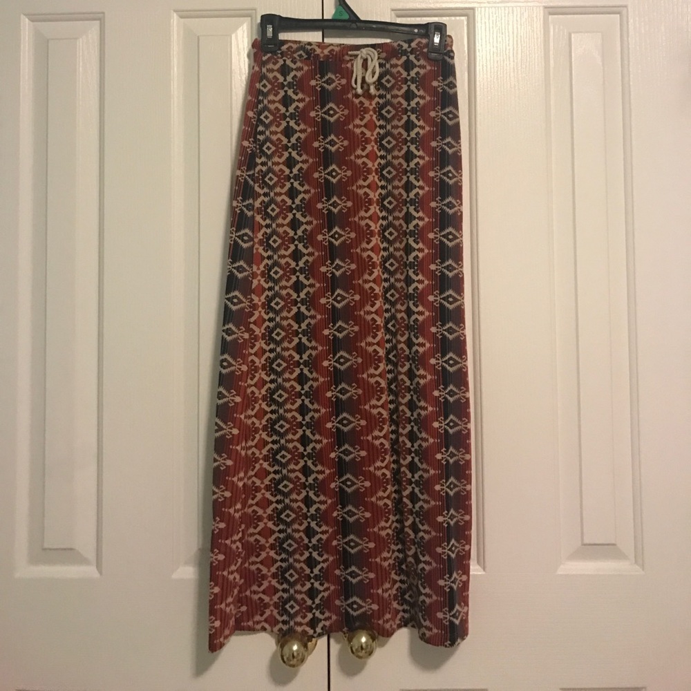 Tribal print maxi