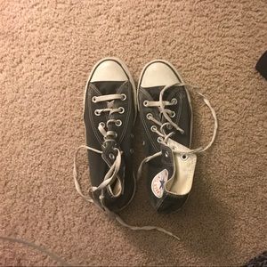 BLACK HIGH TOP CONVERSE