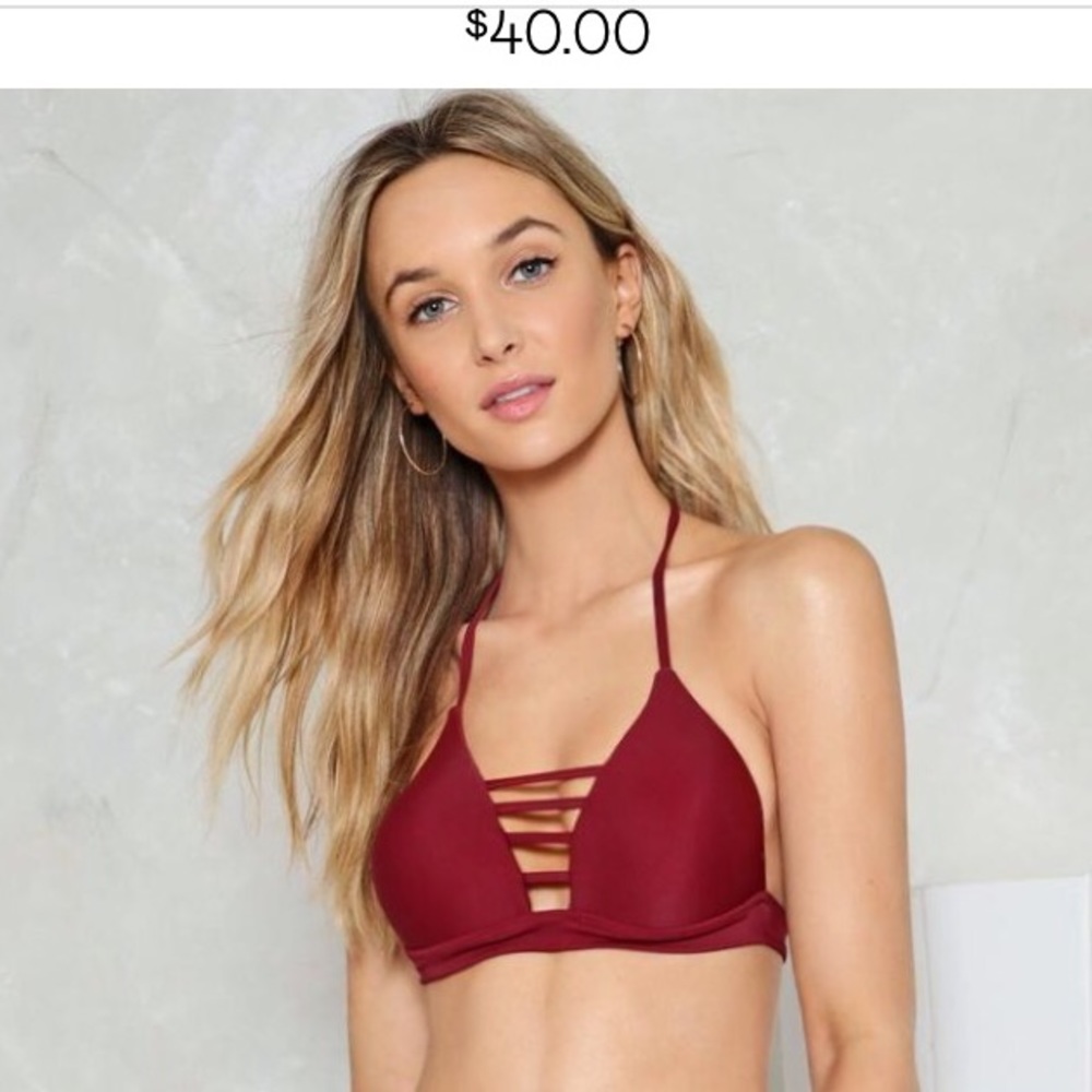 Nasty Gal Ladder Bikini Top