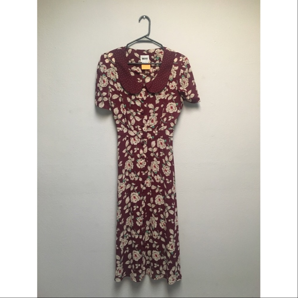 Vintage floral dress - Picture 2 of 8