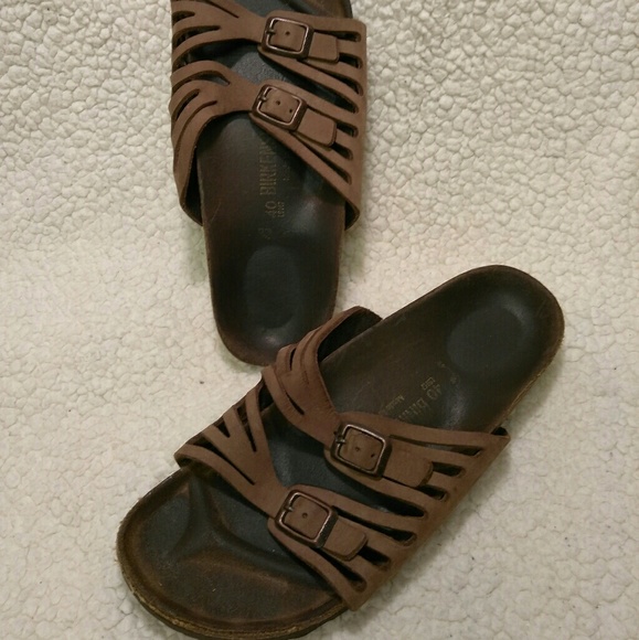 Birkenstock Shoes - Comfortable Brown Birkenstocks Sandals Size 9.5