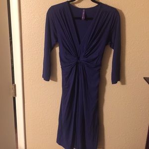 Seraphine Royal Blue Maternity Dress
