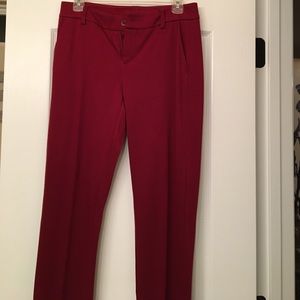Cabi red skinny pants.