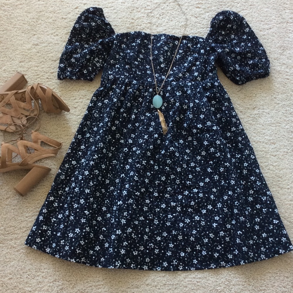 {Anthropologie} Lillianne Floral Dress Size 4 - Picture 2 of 5