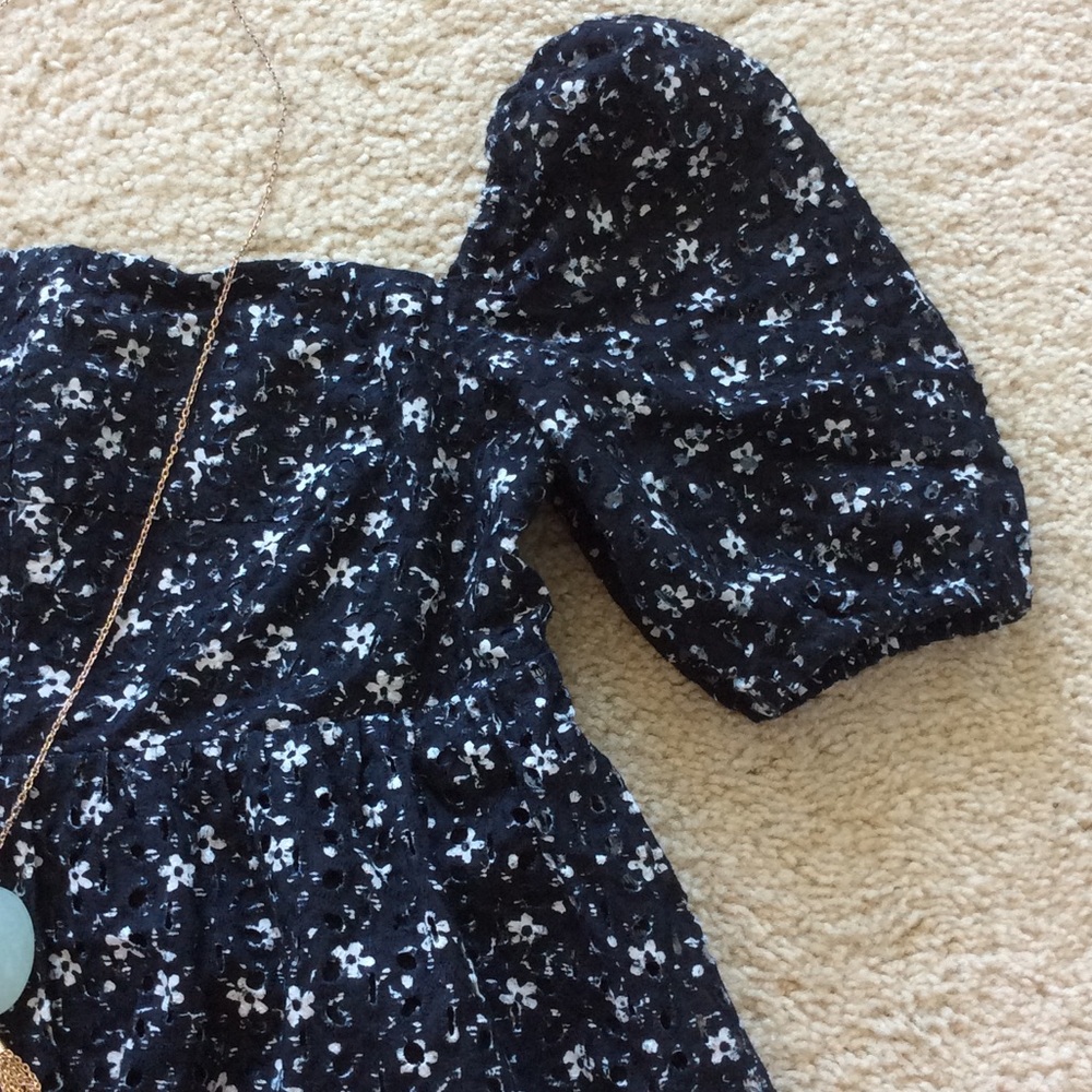 {Anthropologie} Lillianne Floral Dress Size 4 - Picture 3 of 5