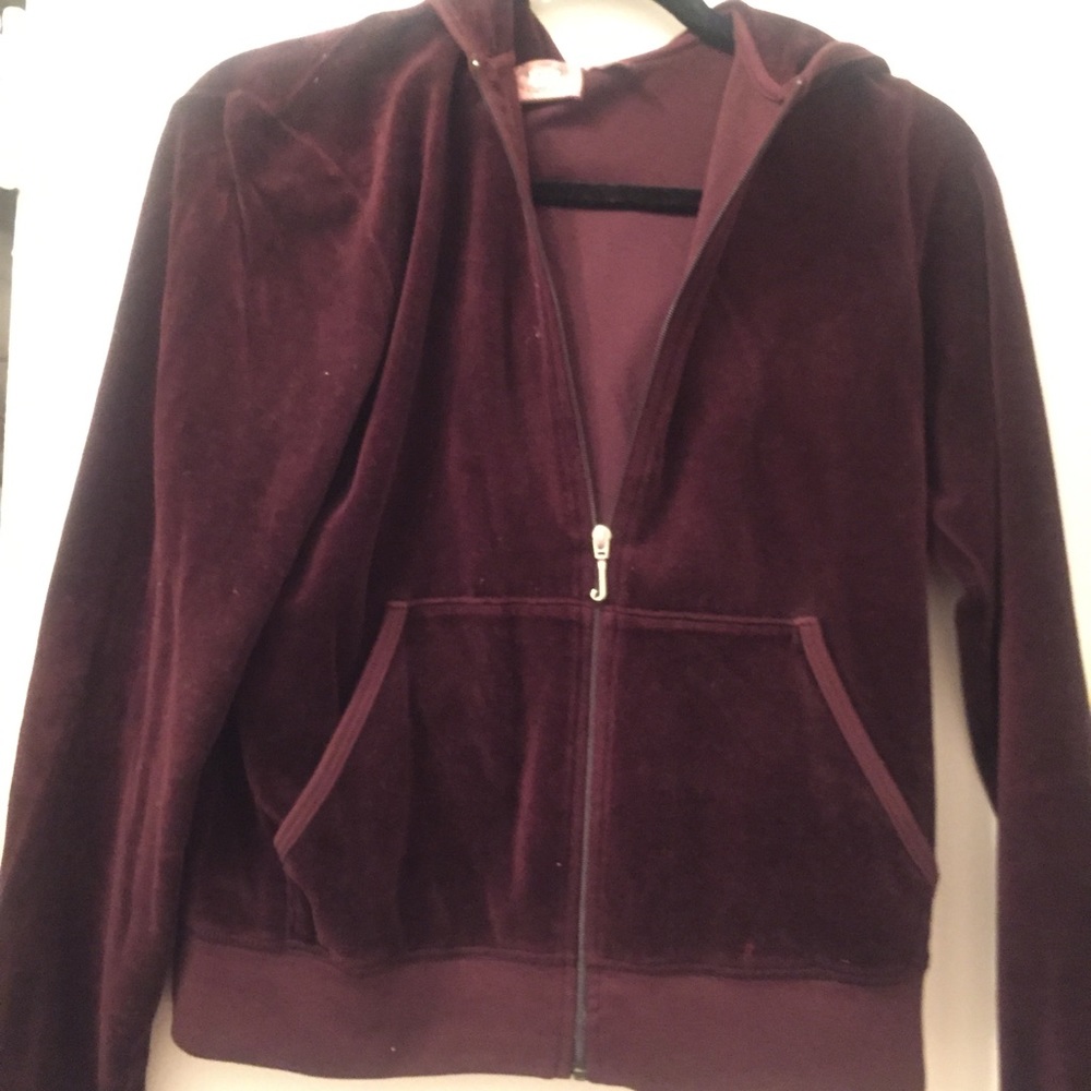 Juicy couture zip up valor hoodie