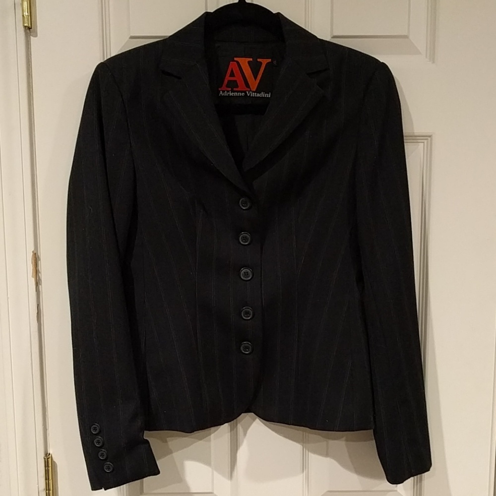 Adrienne Vittadini 2 piece Suit Blazer and Skirt