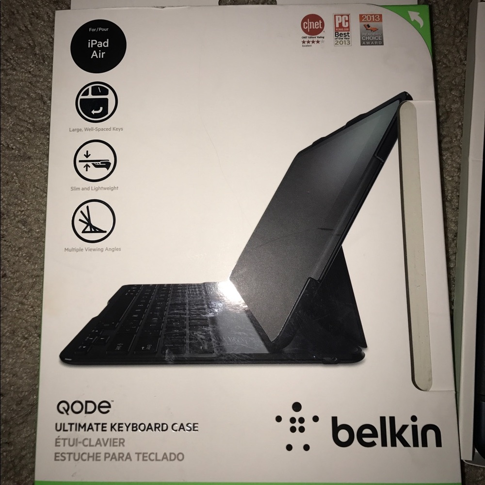 Belkin iPad Air keyboard case