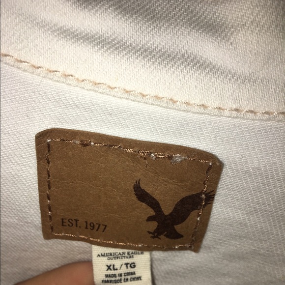 distressed denim jacket (NWOT) - Picture 2 of 6