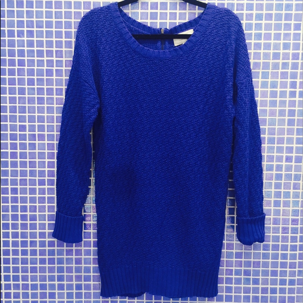 Blue Ruby Moon Knit Sweater