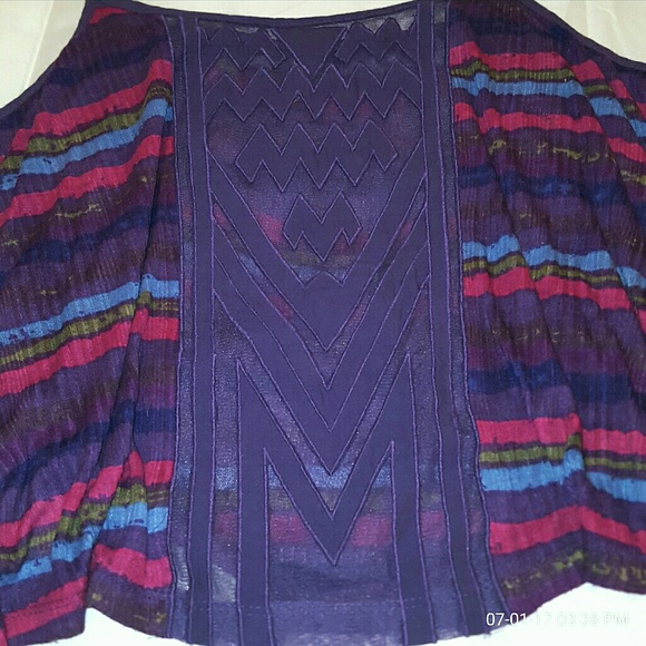 Sale*Free People Flowy Guaze Tank - Picture 2 of 4