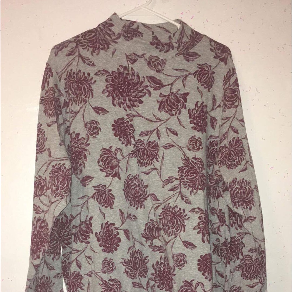 Flower print shirt