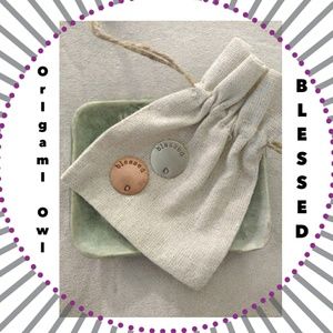 {Origami Owl} "Blessed" Plates (listing for both)