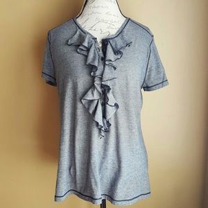 Ralph Lauren ruffle top