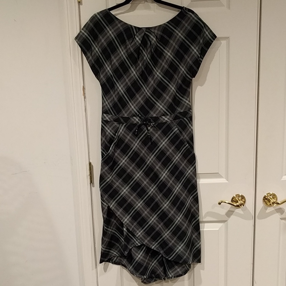 Patagonia Plaid Dress, Keyhole Back