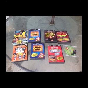 Vintage lot of 8 Family Night DVDs games