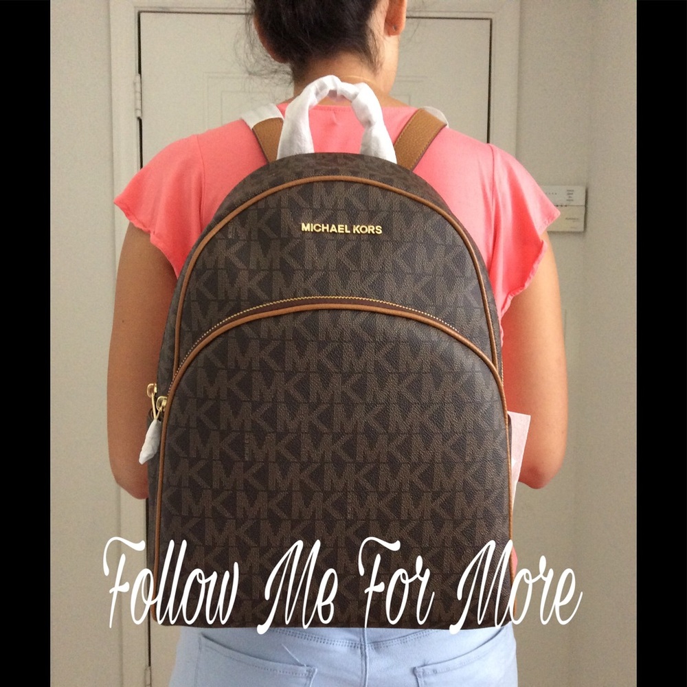 💎NEW Michael Kors Large Abbey Backpack