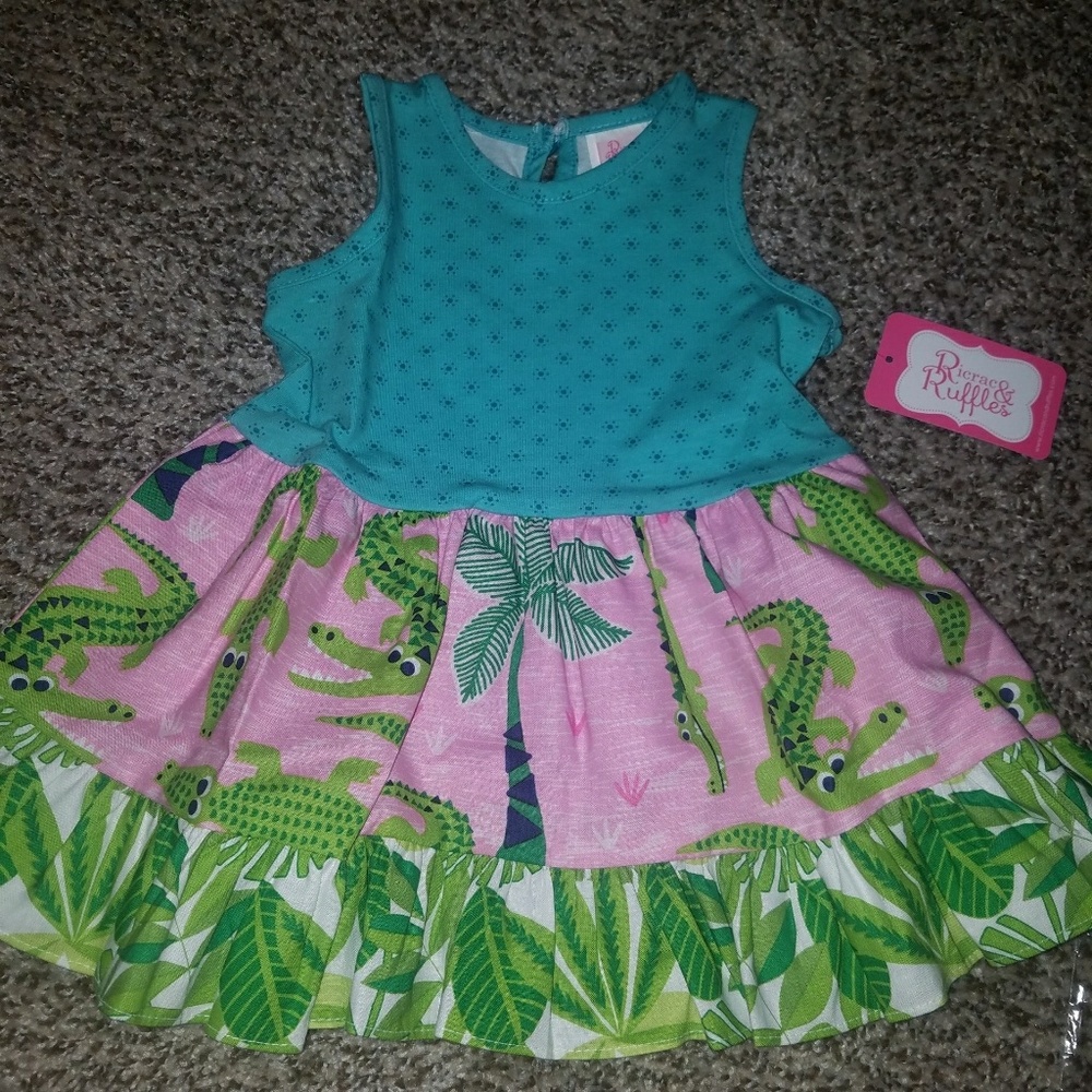 RicRac and Ruffles 6/9 Dress
