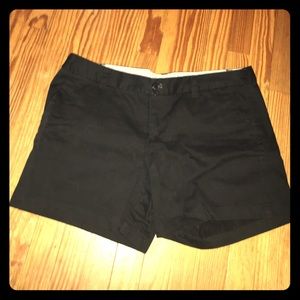 women's high waisted black shorts.