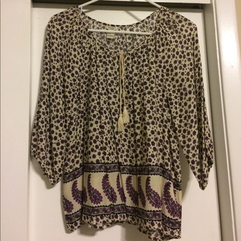 Forever 21 paisley top