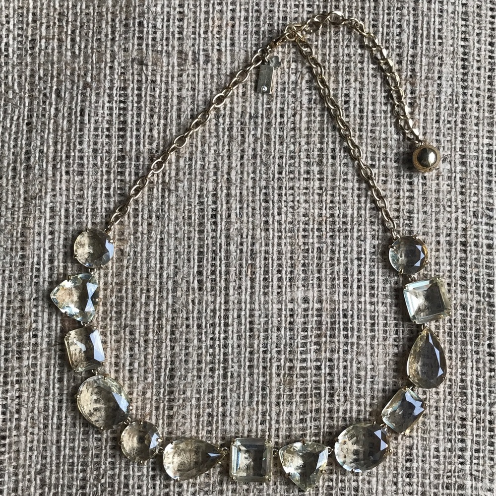 Kate Spade NY Pale Yellow Collar Necklace