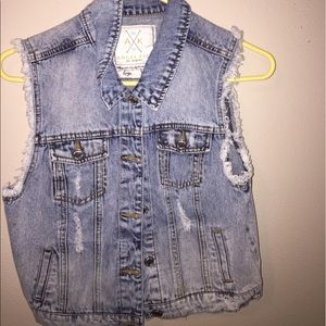 Denim vest